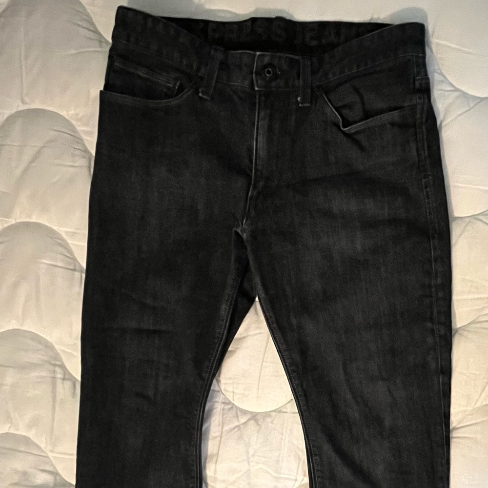 Express dark wash jeans